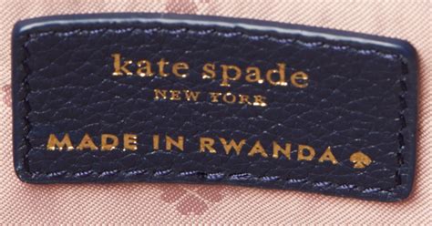 kate spade label fake